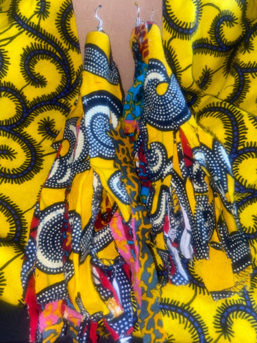 Fabric Earrings