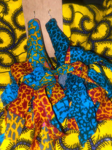 Fabric Earrings