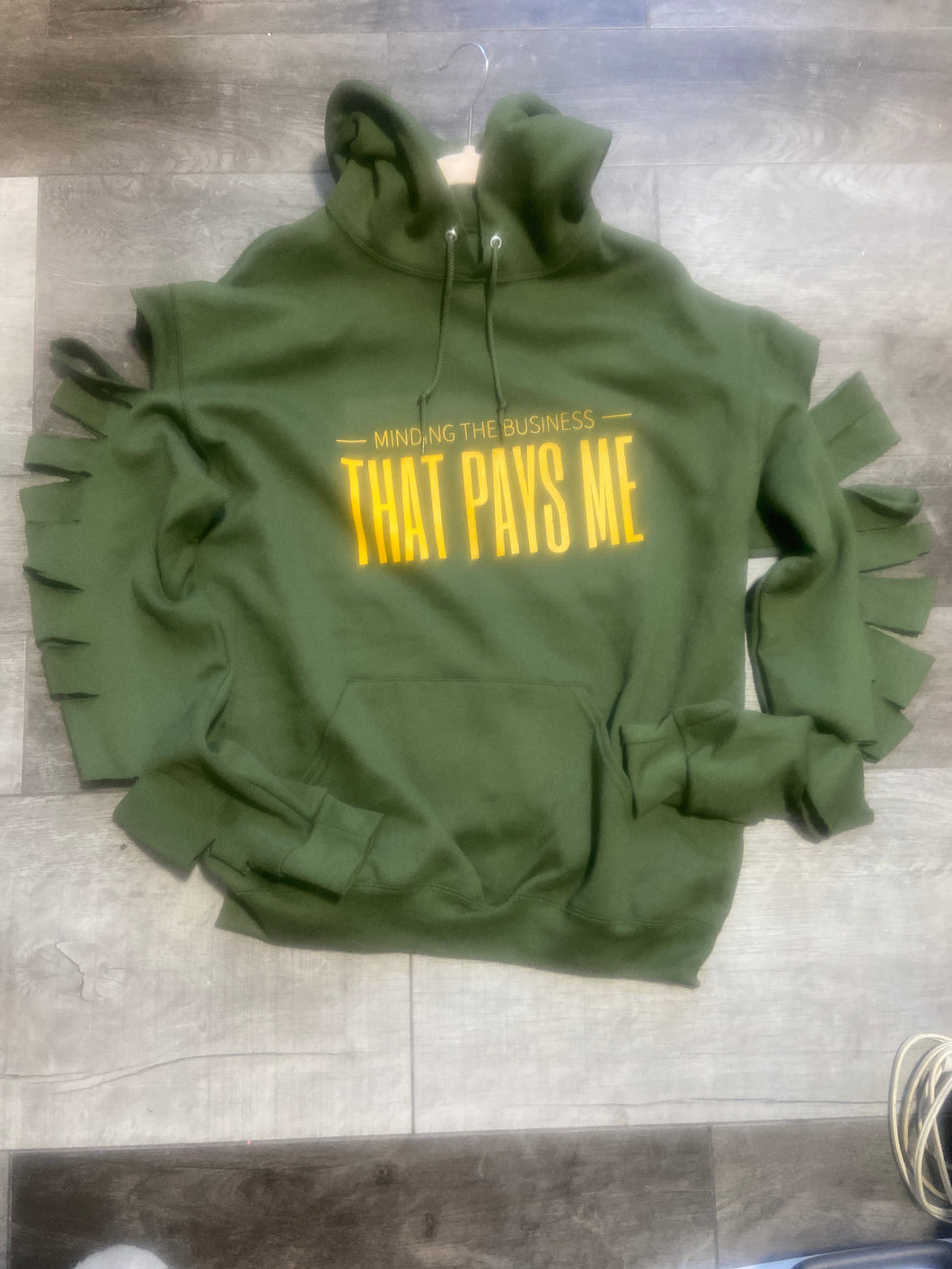 Minding the Business that Pays Me Hoodie