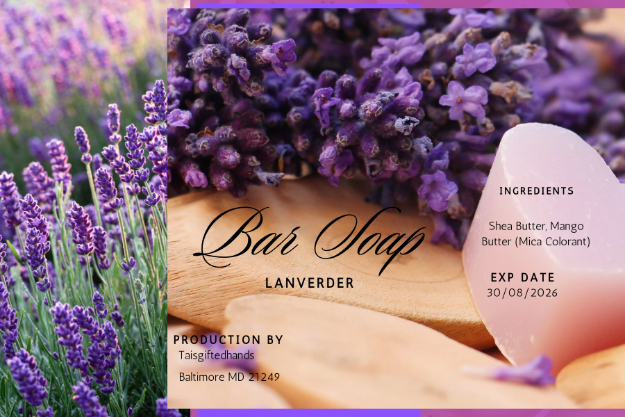 Lavender Soap Bar