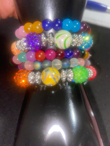 New Mix Colors Bracelet Set