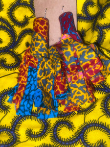Fabric Earrings
