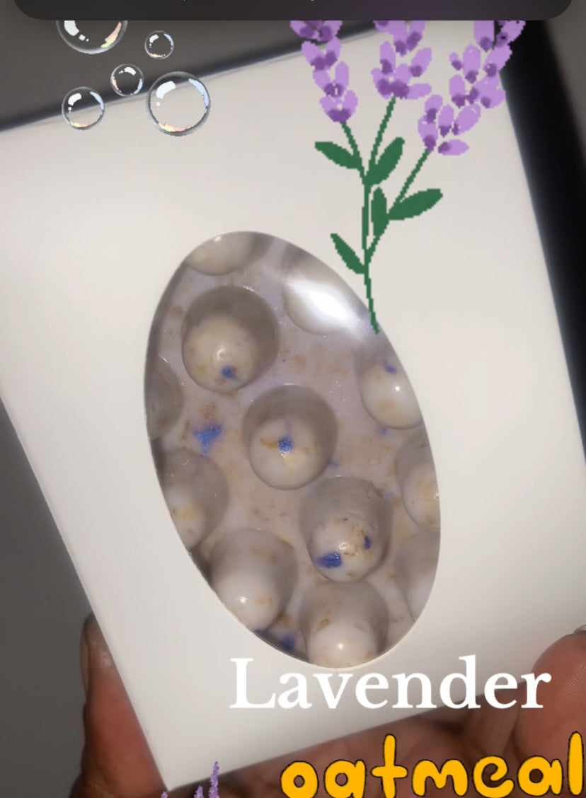 Lavender Oatmeal  Goat Milk Soap