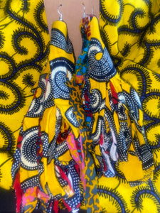 Fabric Earrings