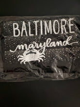 Load image into Gallery viewer, Bling Tank Top Baltimore Maryland Crab